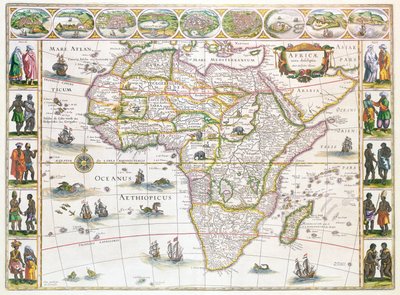 Africa Nova by Willem Janszoon Blaeu